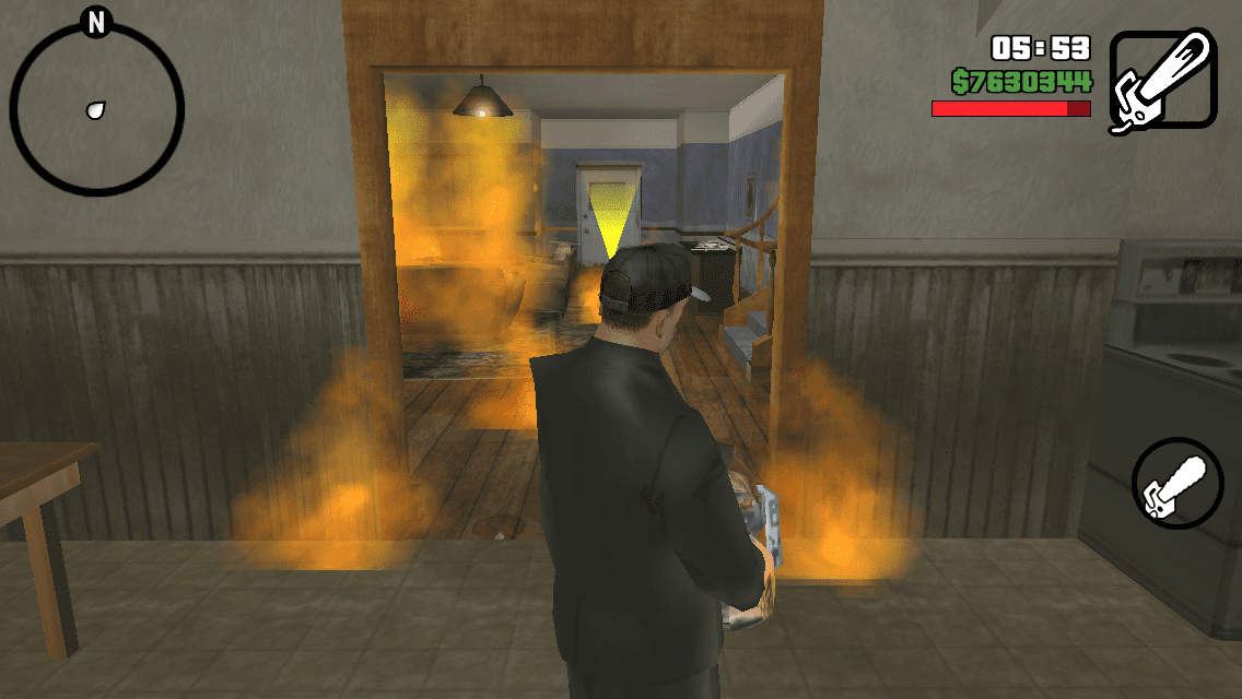 Burning down the Johnson house