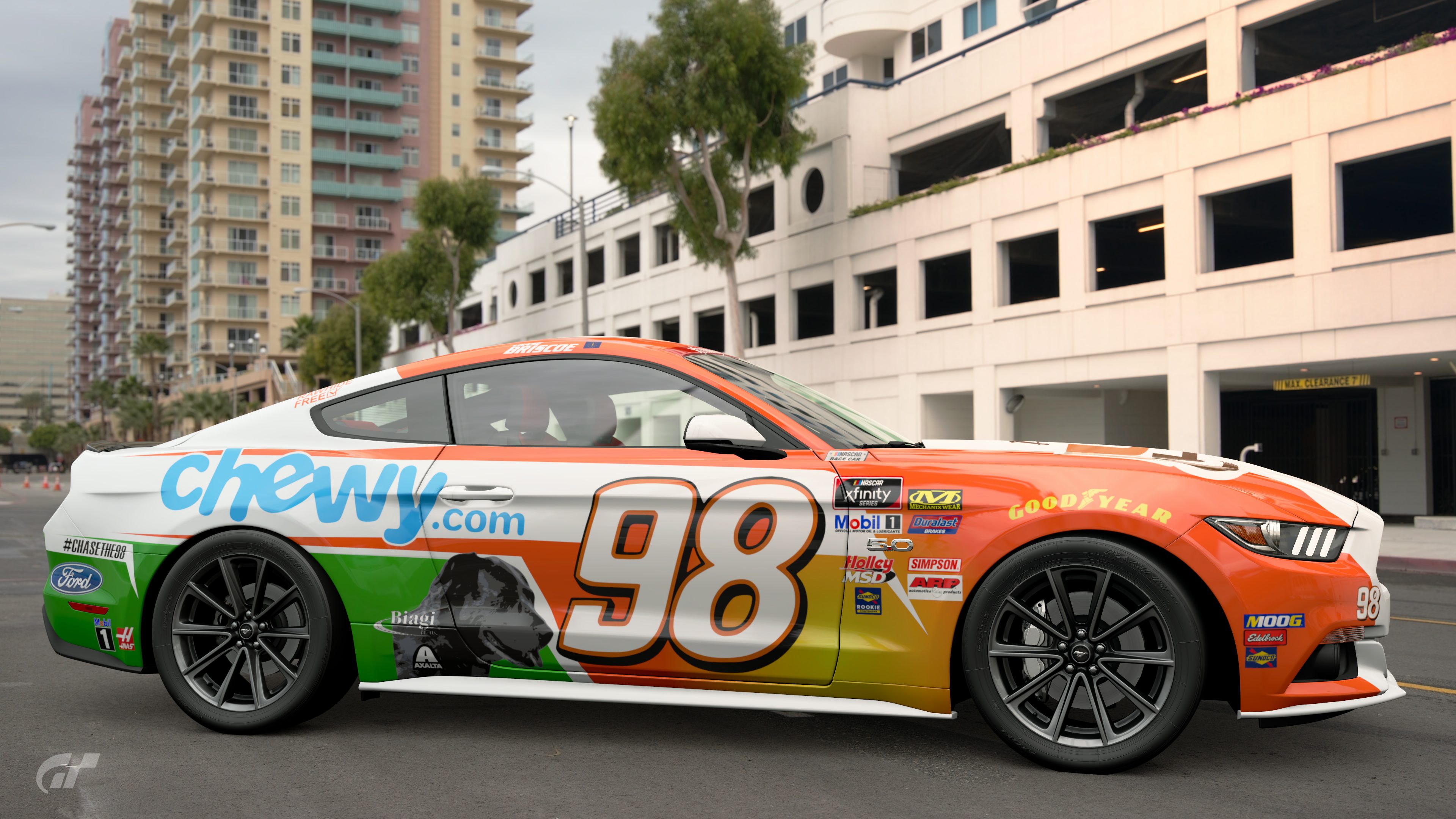 Chase Briscoe Nascar Mustang (1)