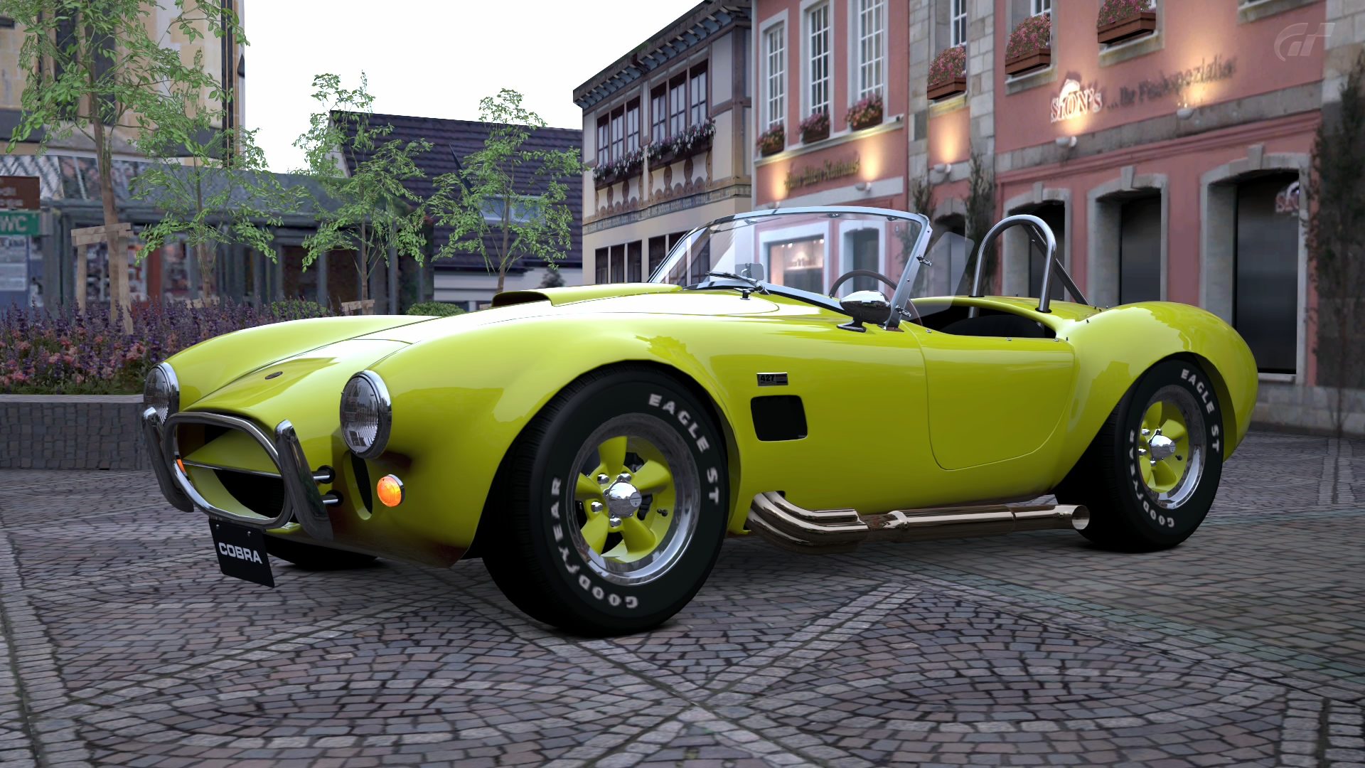 Chassis & Engine Chaparral 2D Race Car