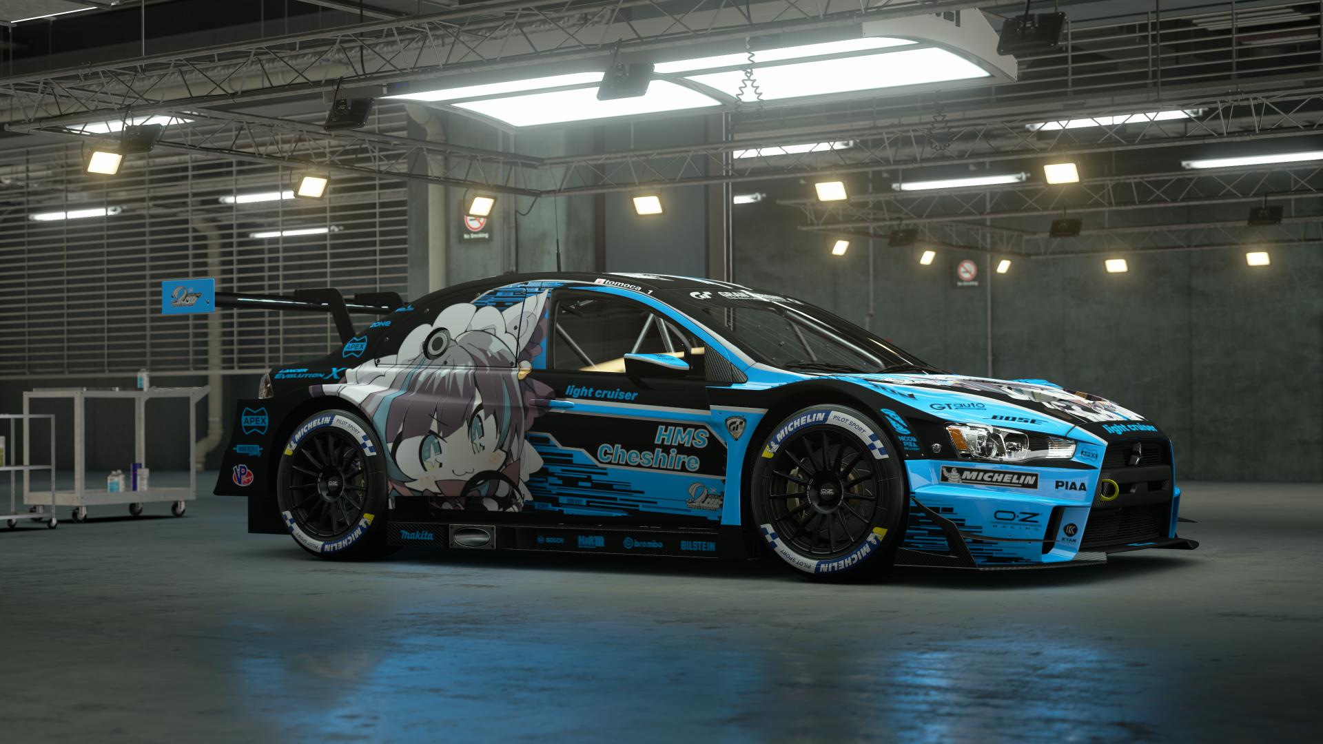 Cheshire Racing Livery