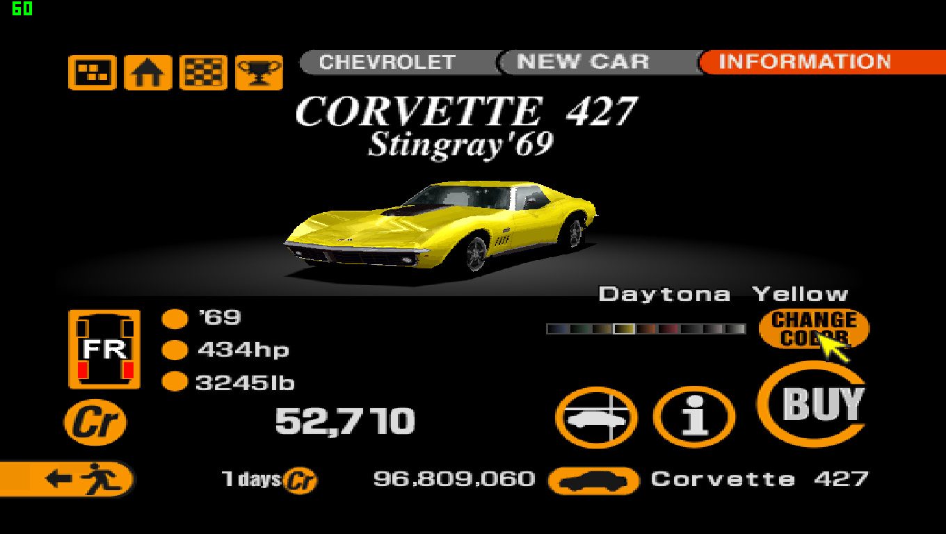 Chevrolet Corvette 427 Stingray '69