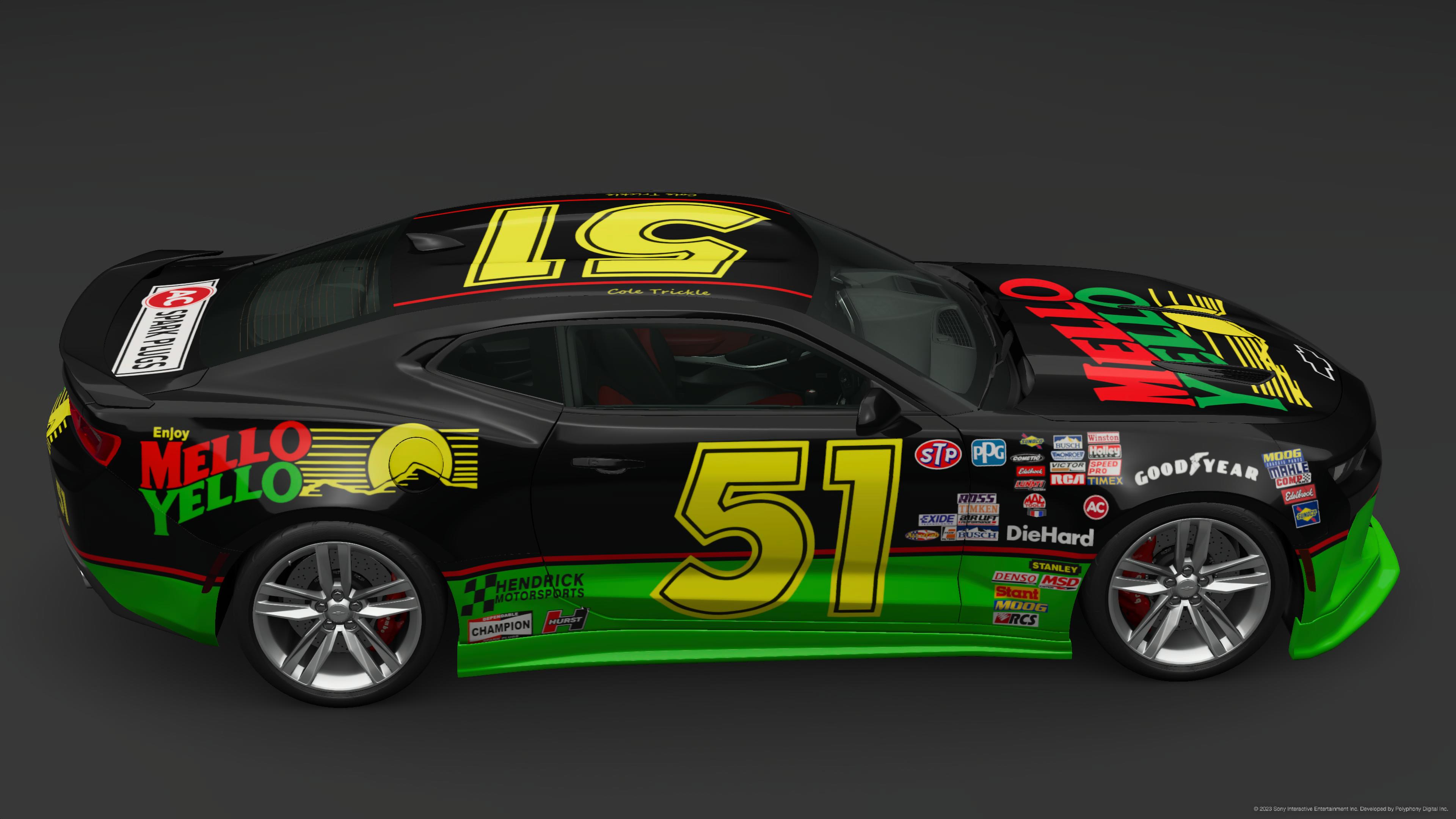 Cole Trickle 'Days of Thunder' Mello Yello 51 - Pic 1
