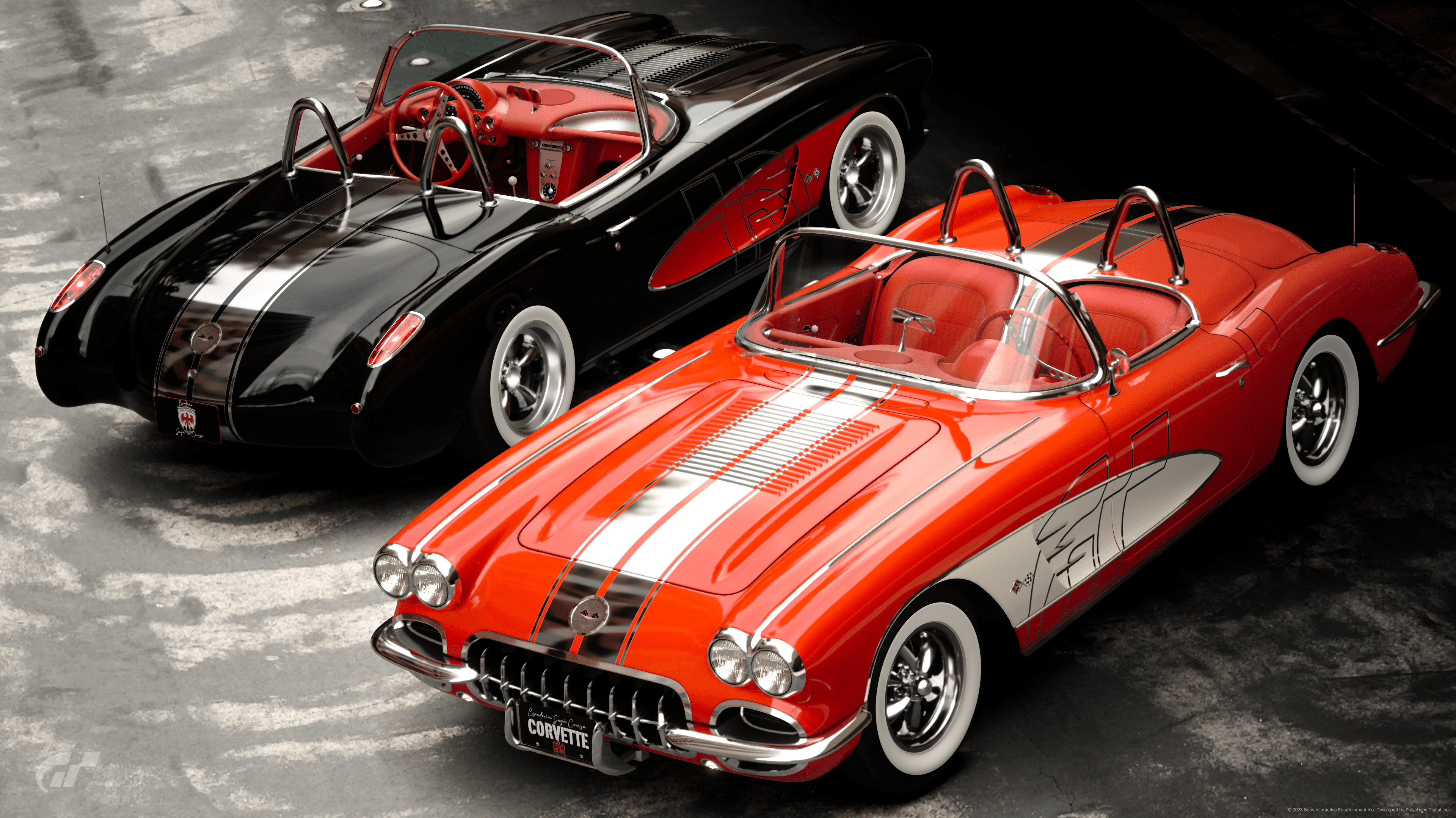 Corvette C1 '58 Chrome Line