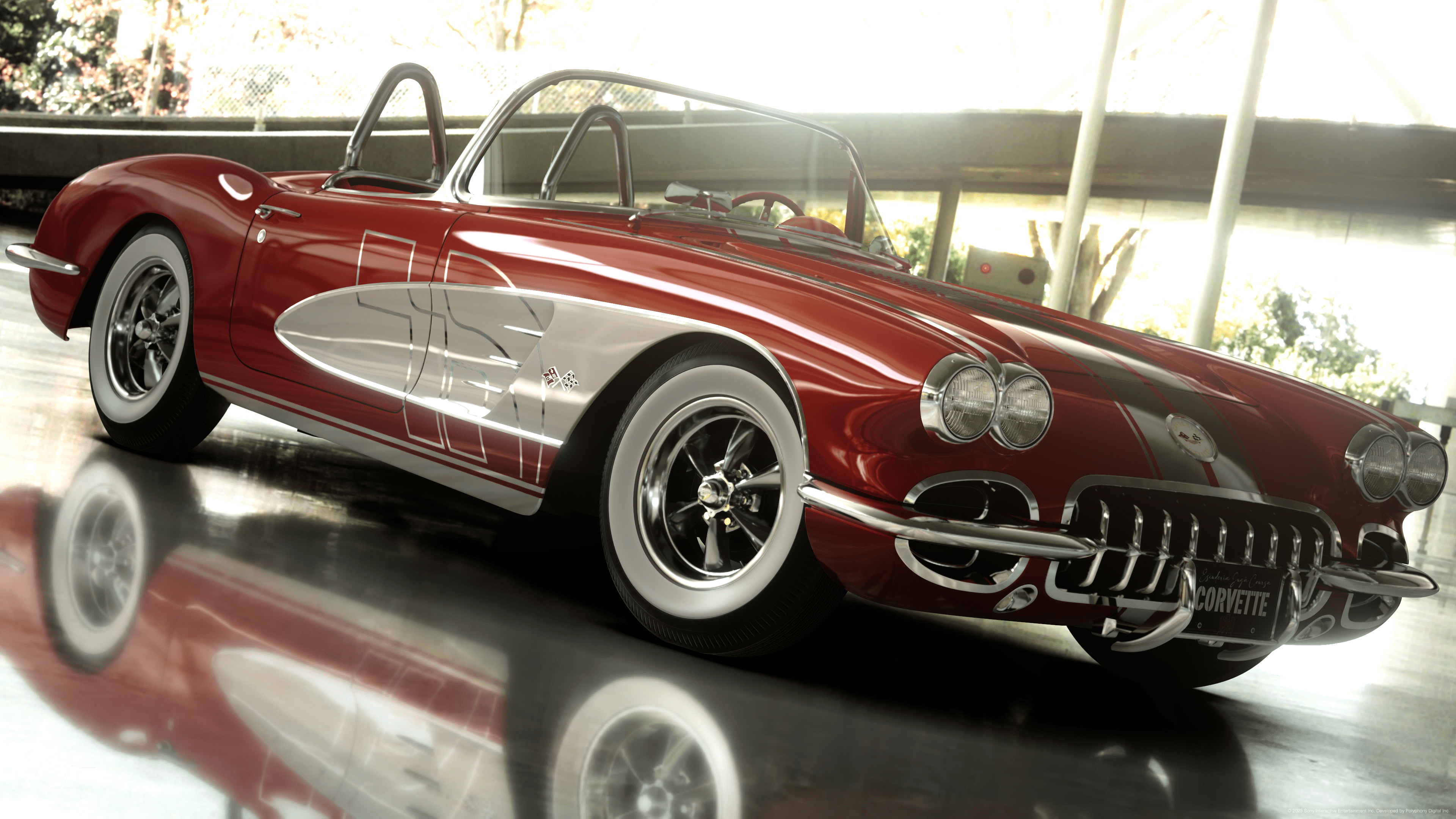 Corvette C1 '58 Chrome Line