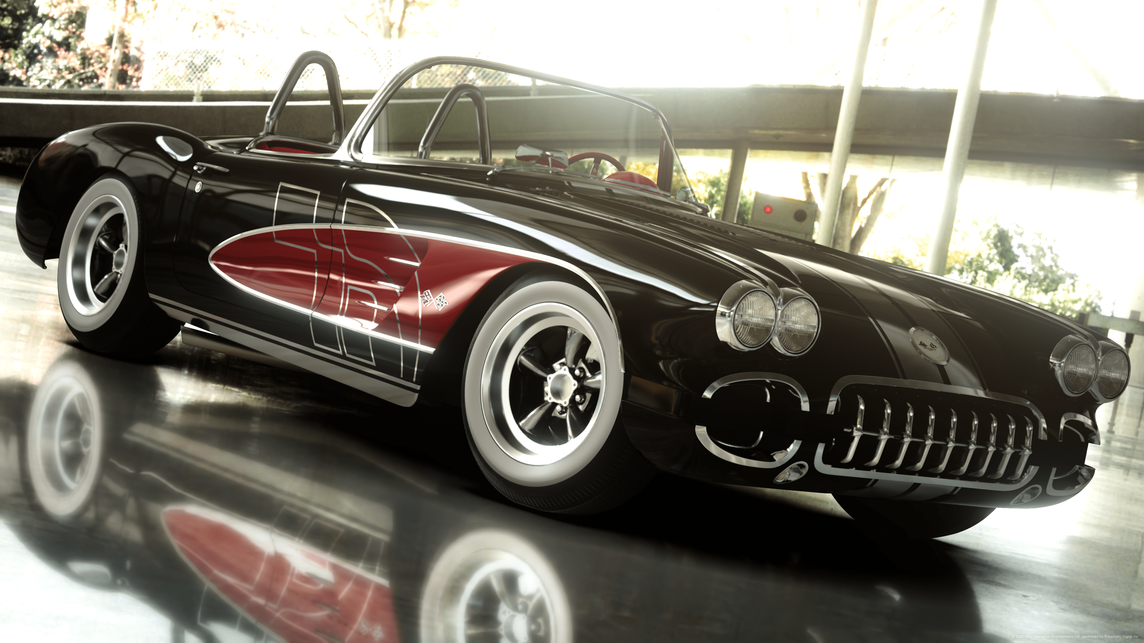 Corvette C1 '58 Chrome Line