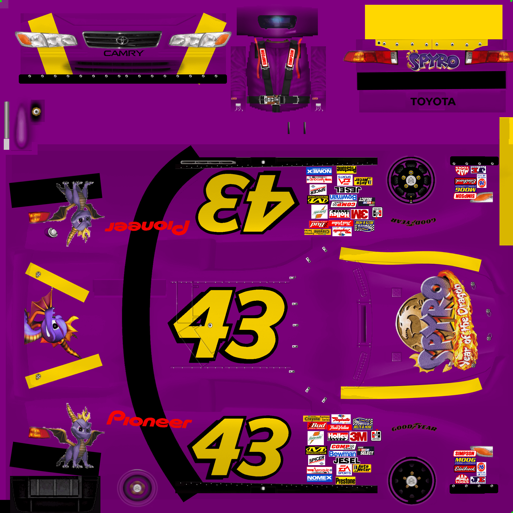 Crayola #43 Spyro Camry