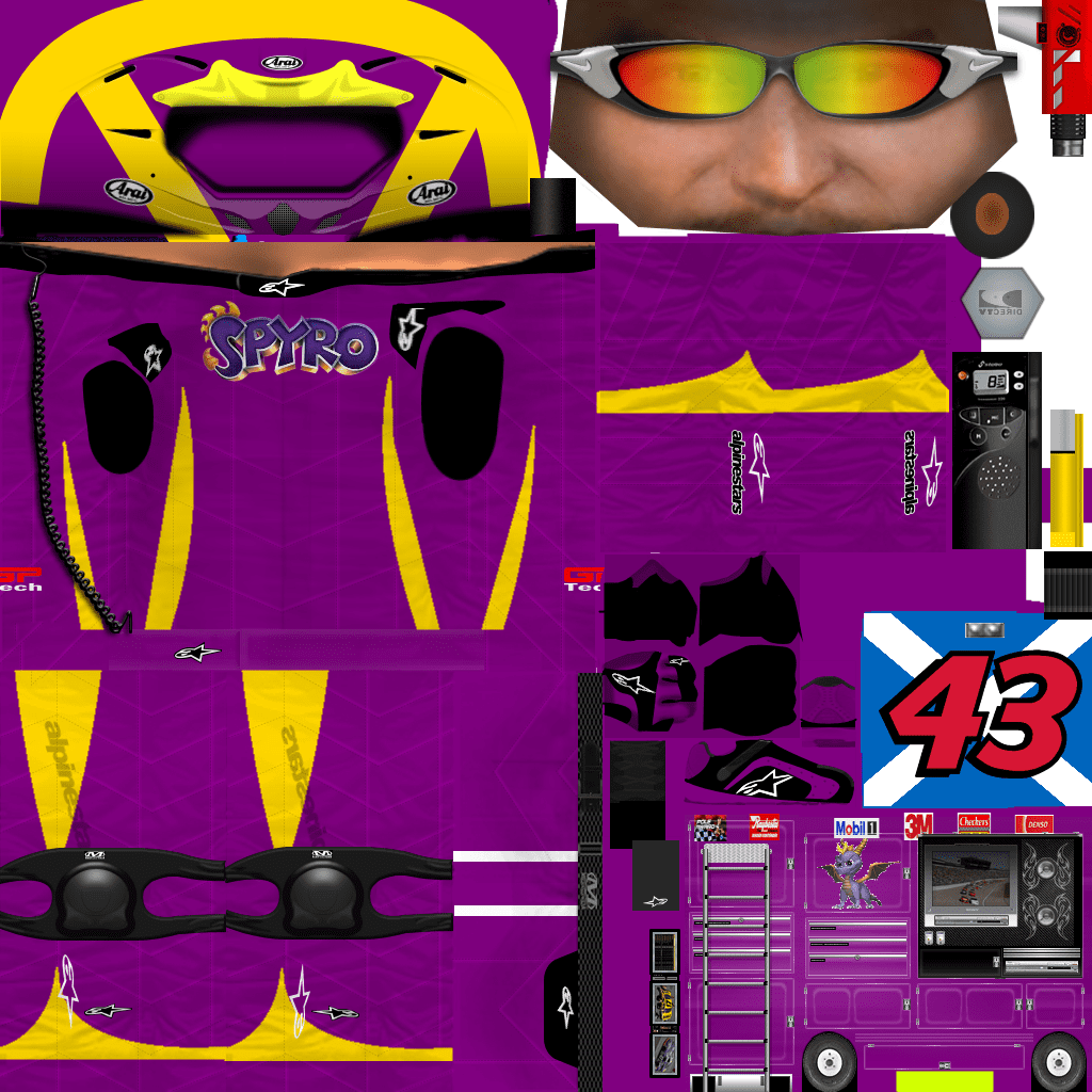 Crayola #43 Spyro Pit Crew