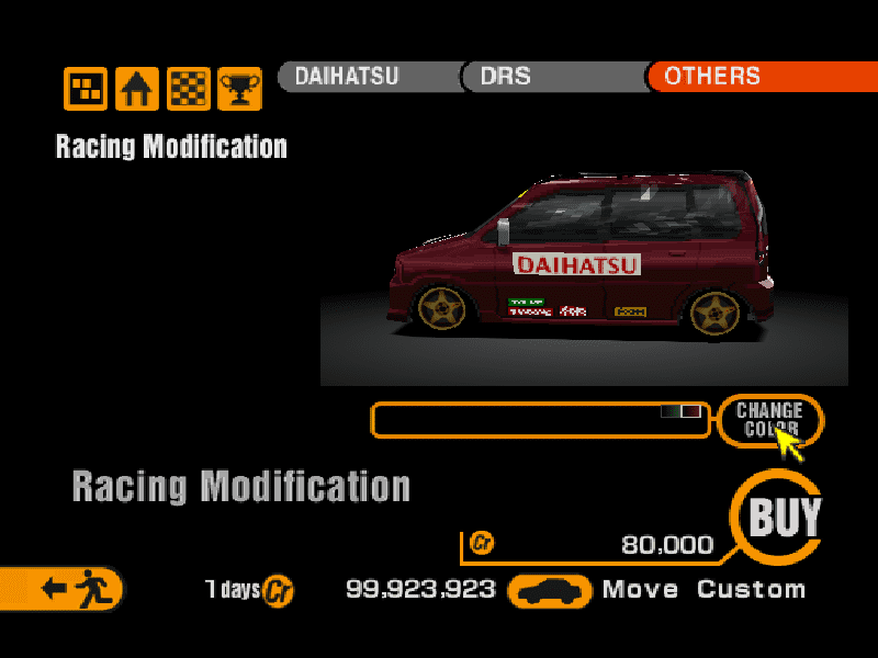 Daihatsu Move Custom 4WD '98 (J)