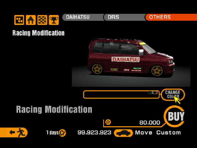 Daihatsu Move Custom 4WD '98 (J)