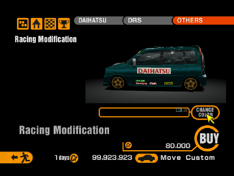Daihatsu Move Custom 4WD '98 (J)