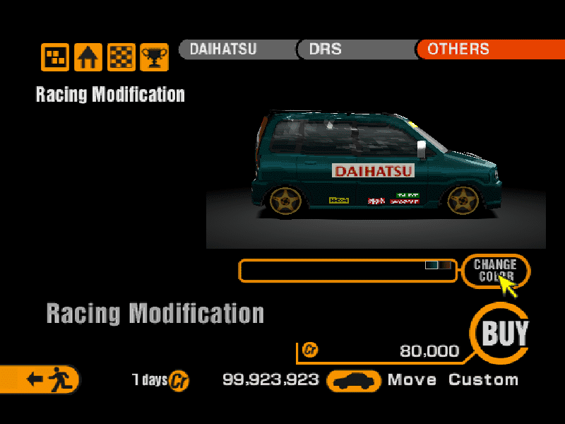 Daihatsu Move Custom 4WD '98 (J)