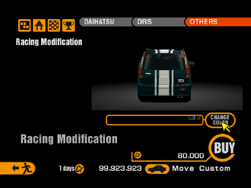 Daihatsu Move Custom 4WD '98 (J)