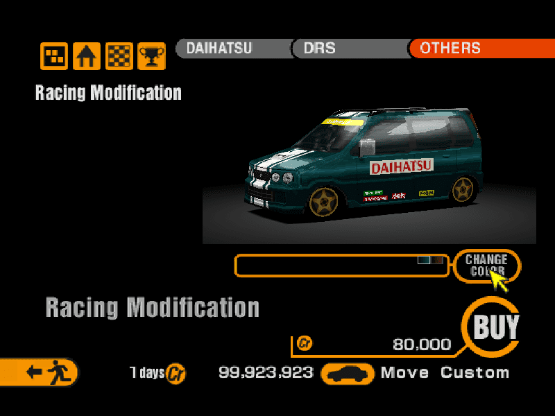 Daihatsu Move Custom 4WD '98 (J)