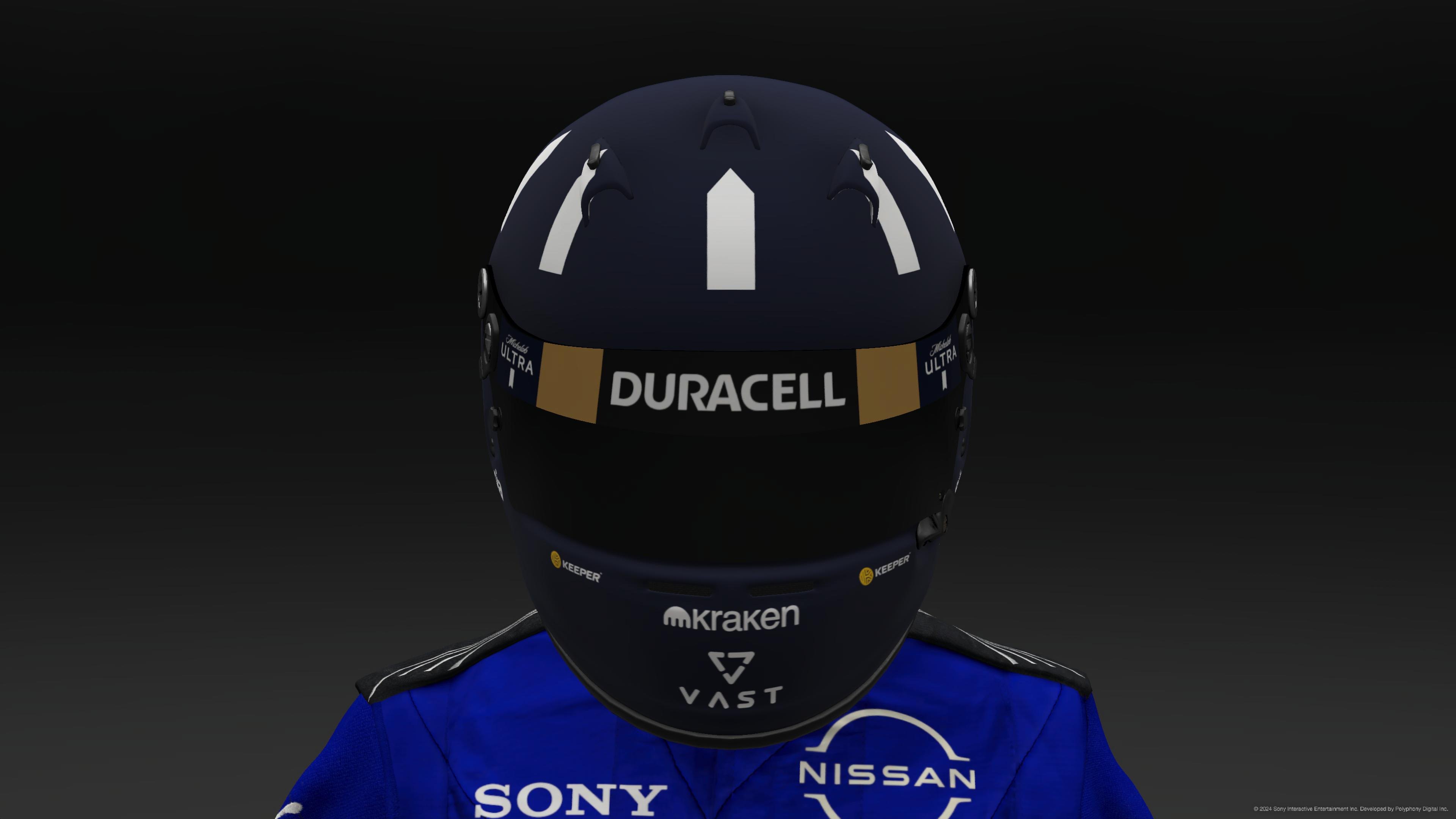 Damon Hill 2024 Williams Helmet - Pic 2