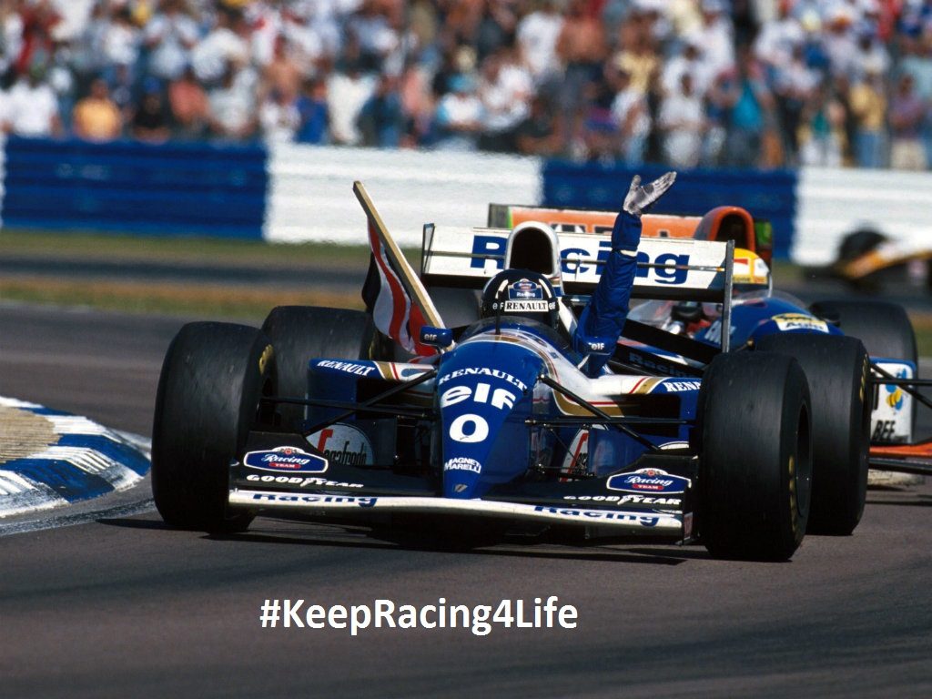 Damon Hill Wins The 1994 British GP