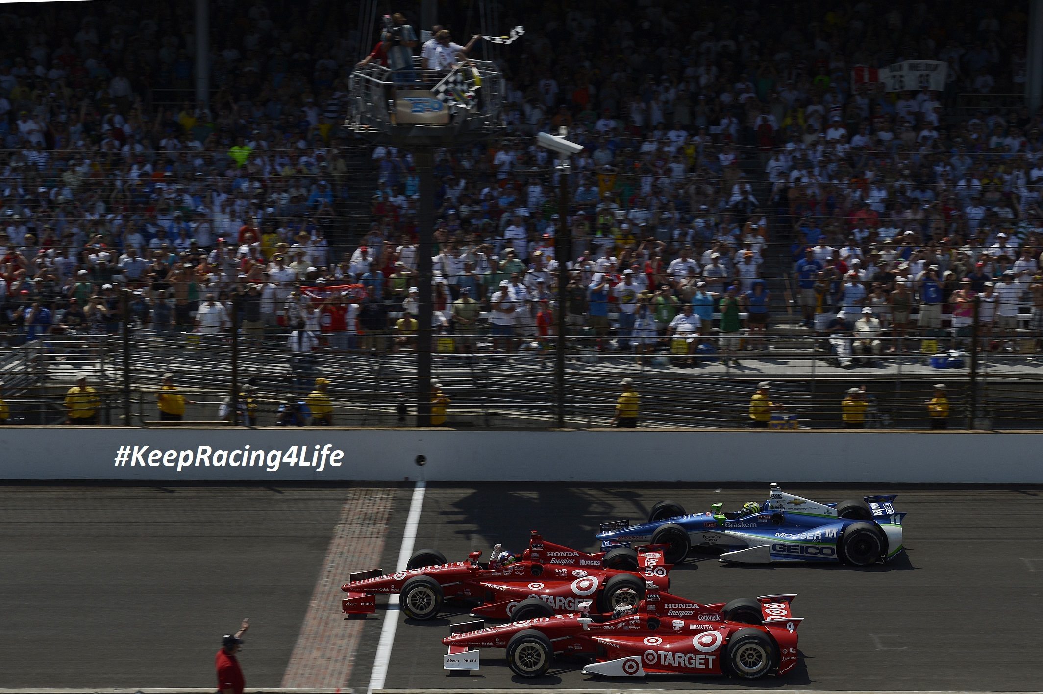 Dario Franchitti Wins The 2012 Indianapolis 500