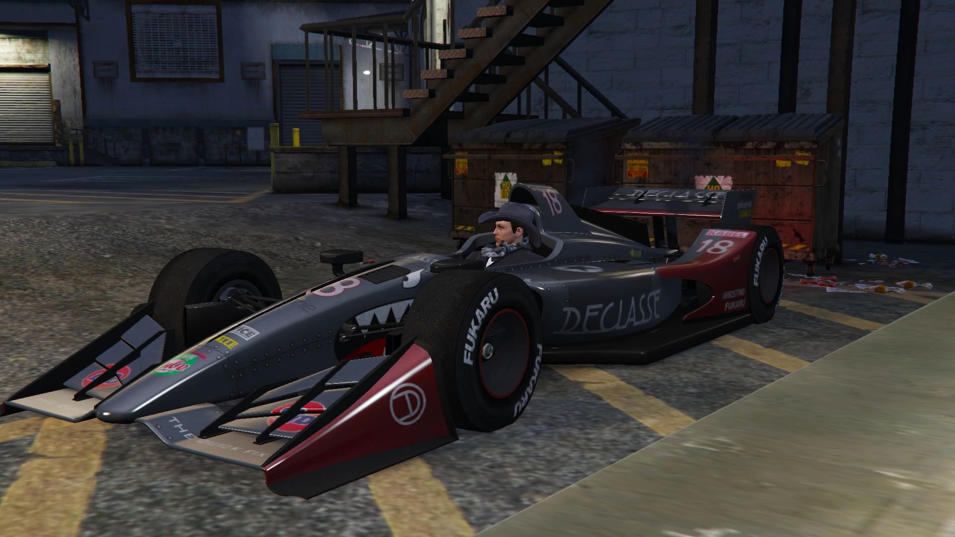 Doing Open Wheel races dirty with the DR1 3