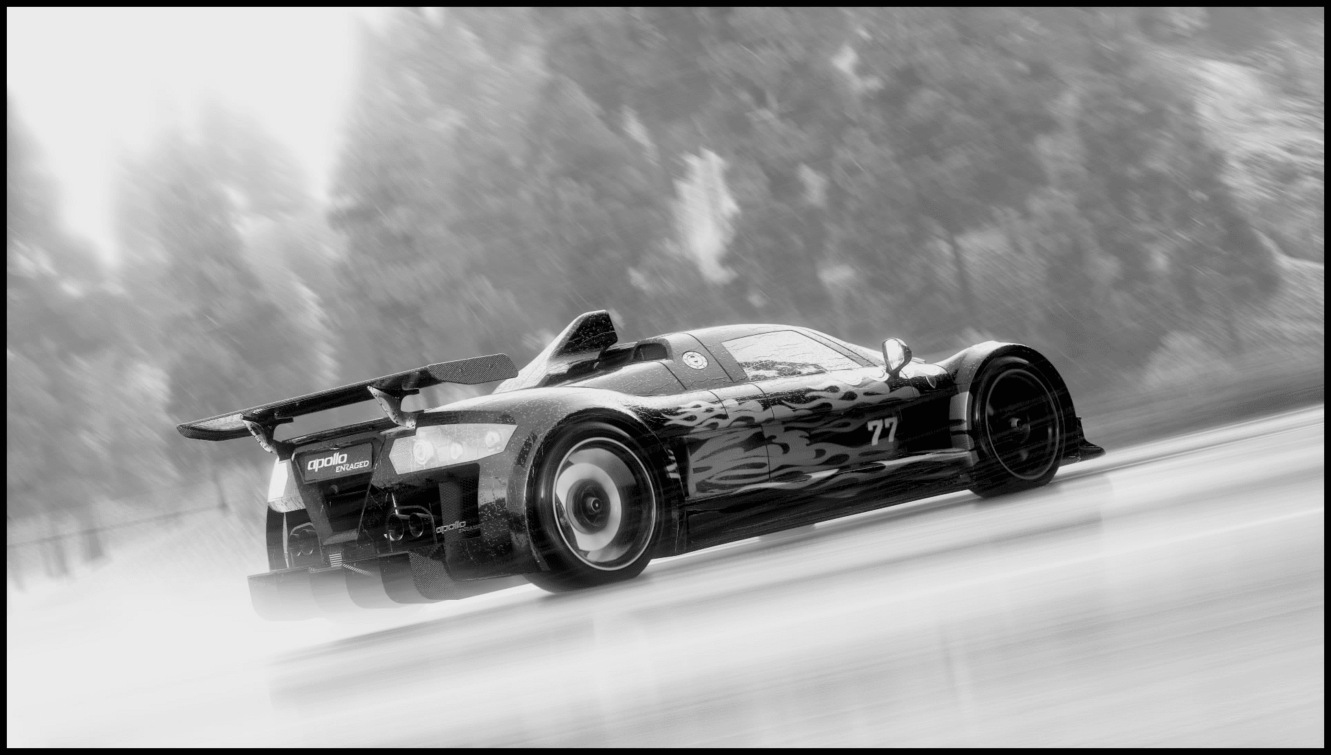 DRIVECLUB™ Apollo Enraged High Contrast B&W