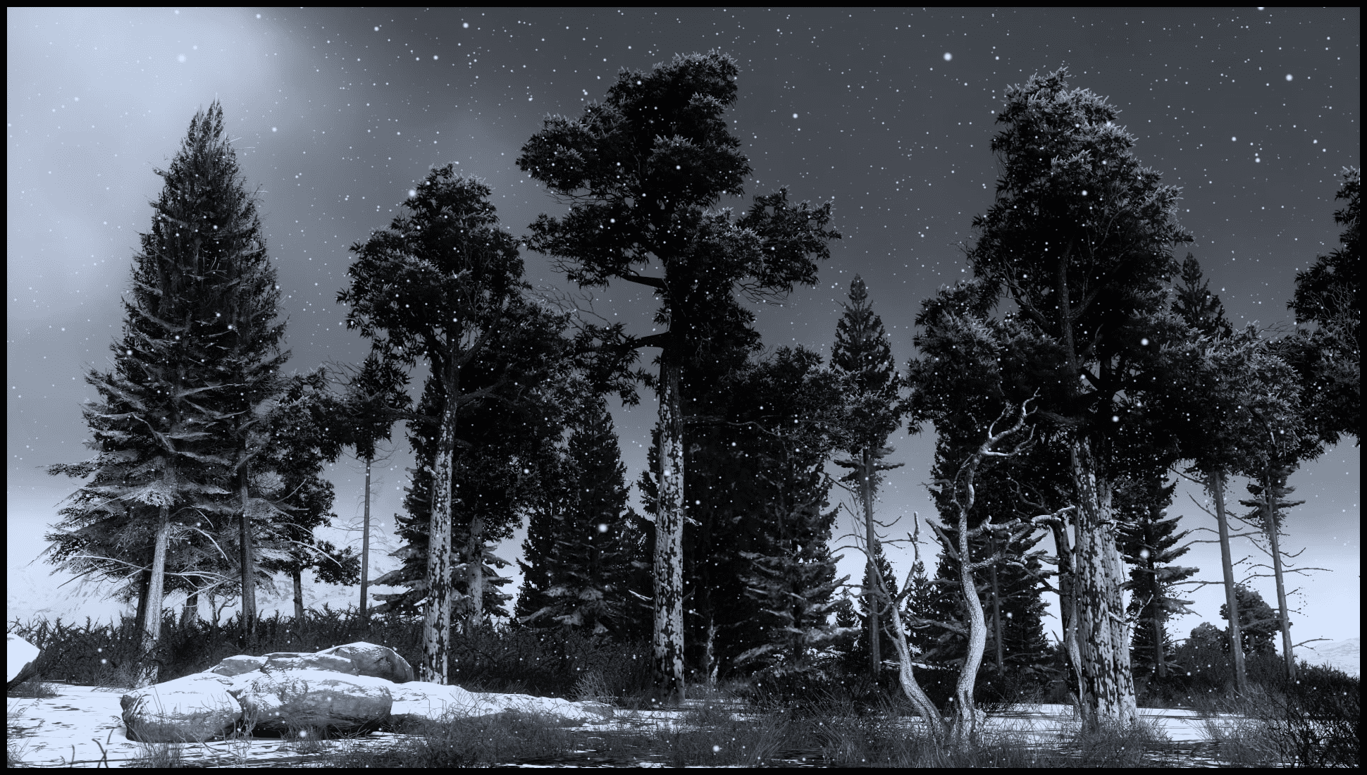 DRIVECLUB™ Trees Mono