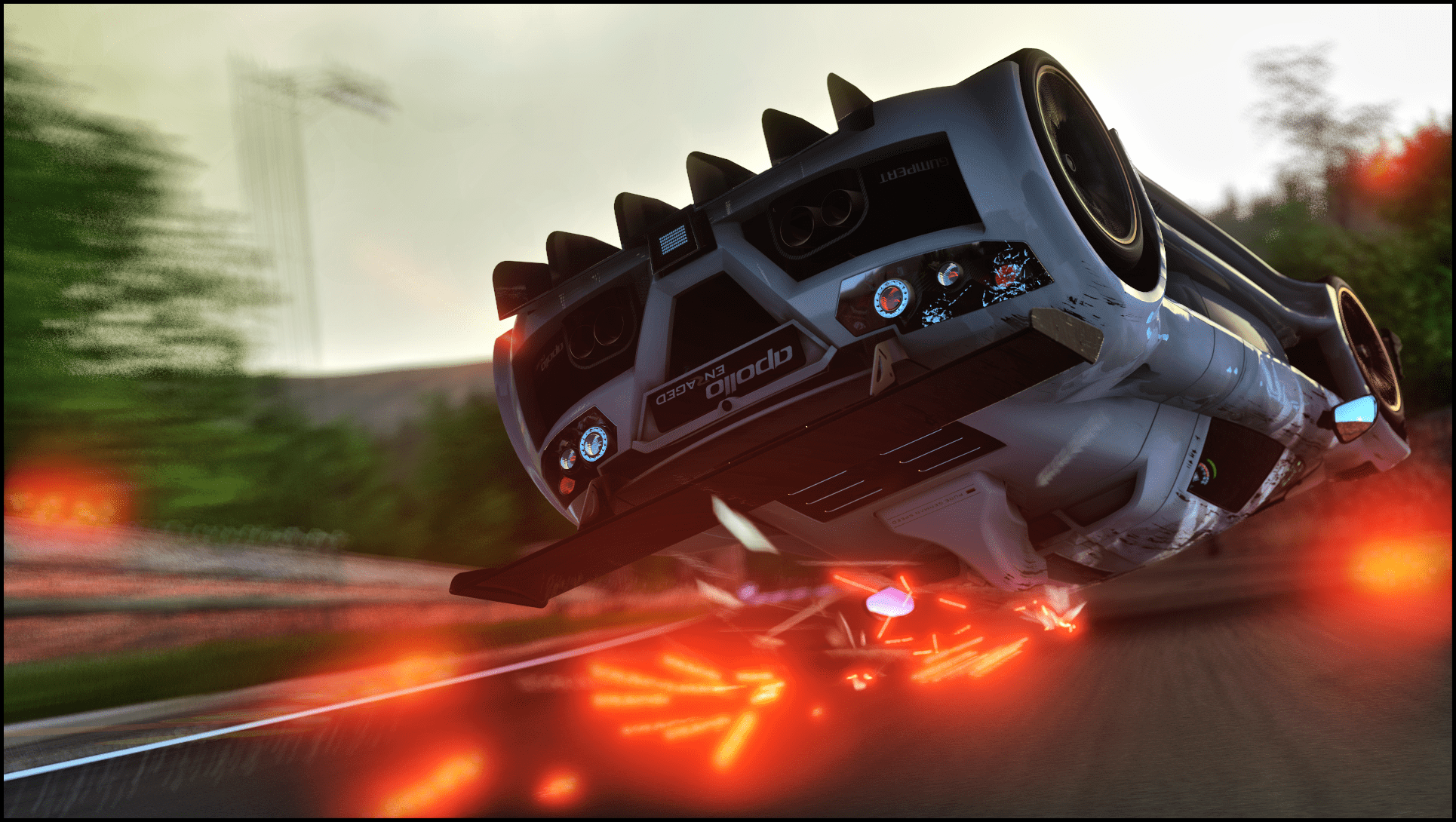 DRIVECLUB™ White Rage Crash 6