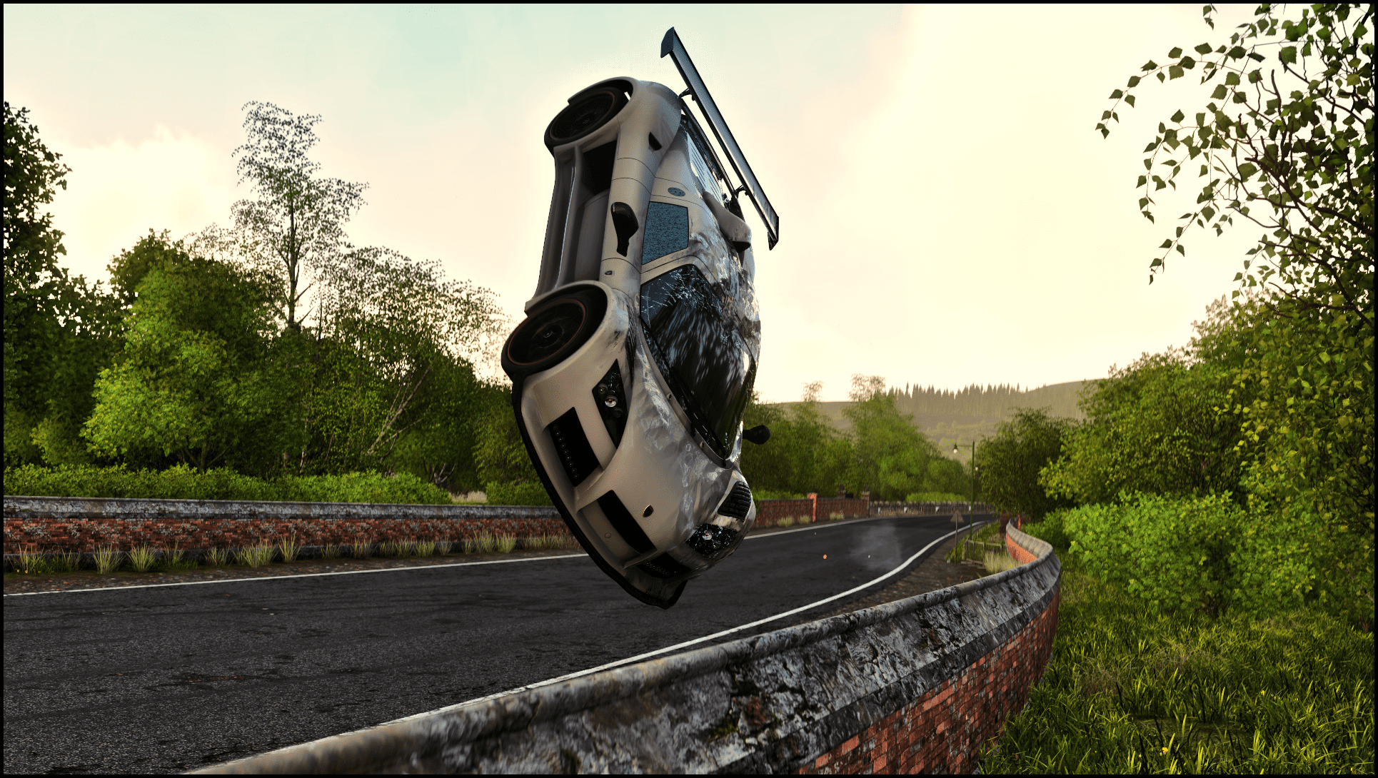 DRIVECLUB™ White Rage Crash 9