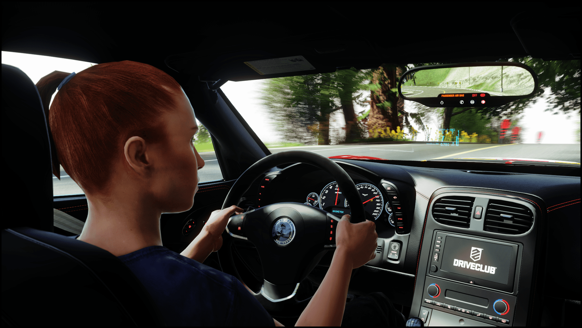 DRIVECLUB™ ZR1 Lady Driver