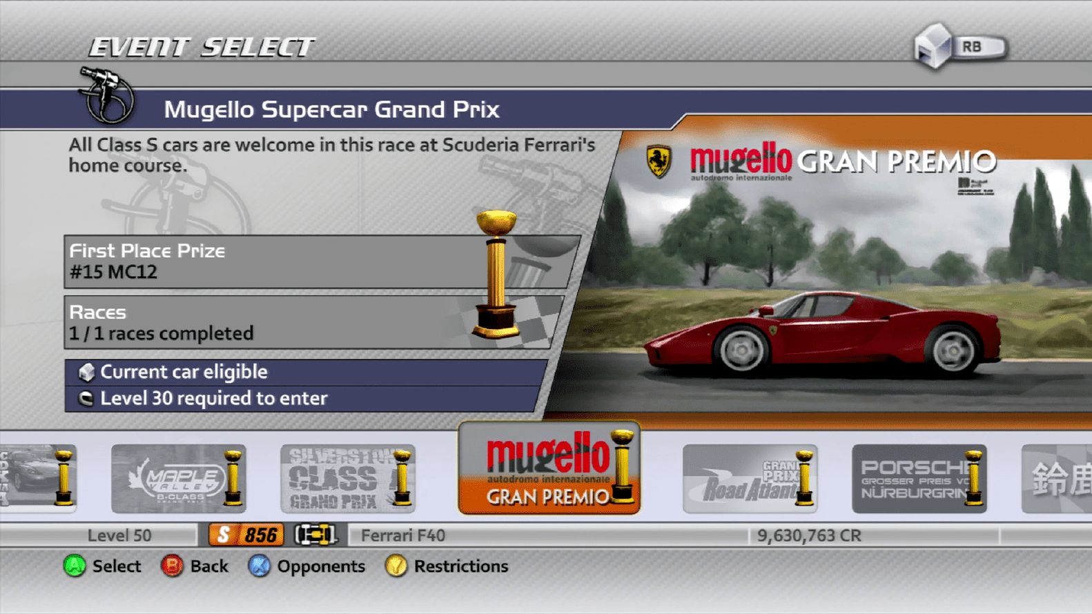 Endurance Races - Mugello Supercar Grand Prix