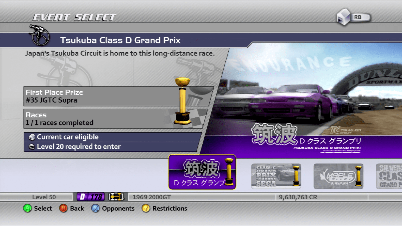 Endurance Races - Tsukuba Class D Grand Prix