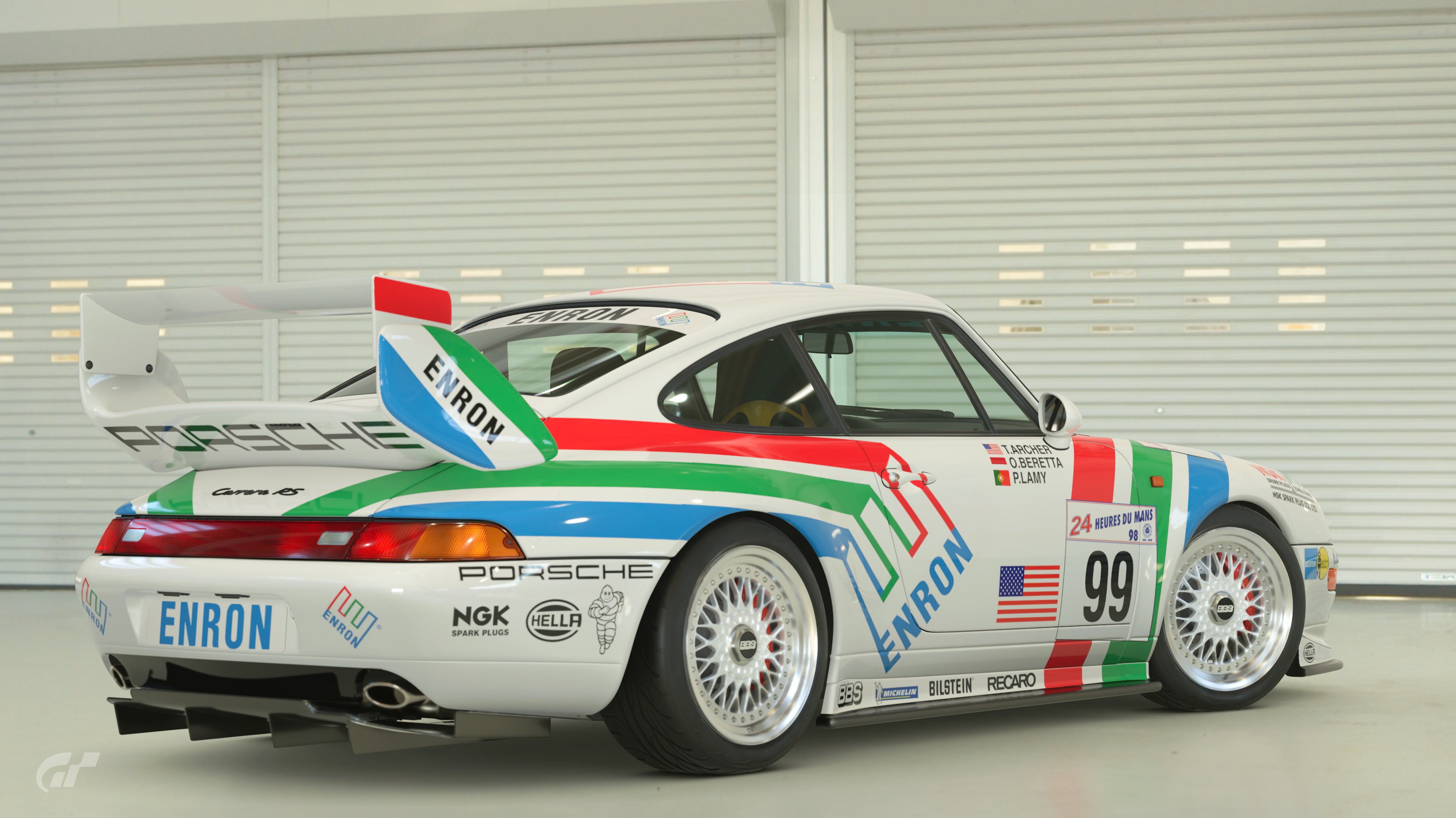 Enron Porsche Le Mans 1998 2