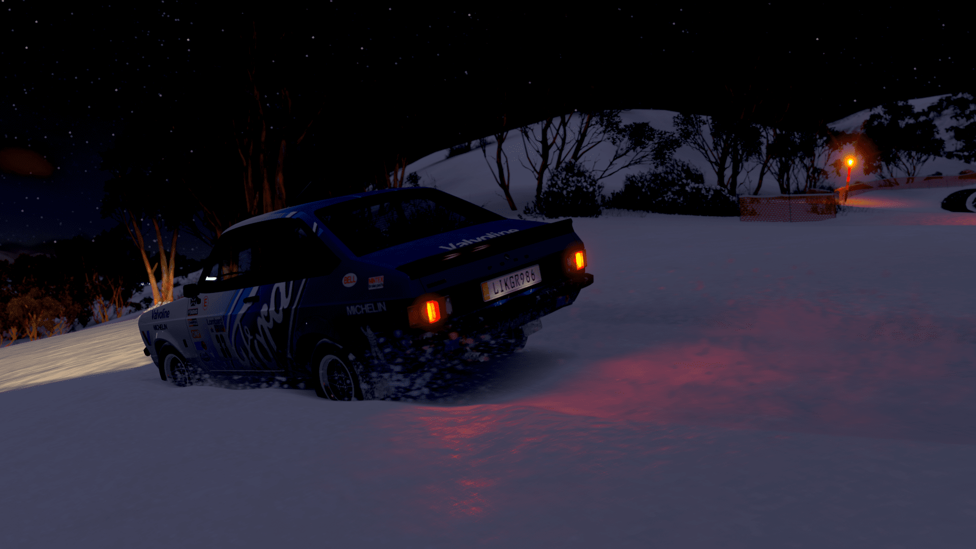 Escort night skies