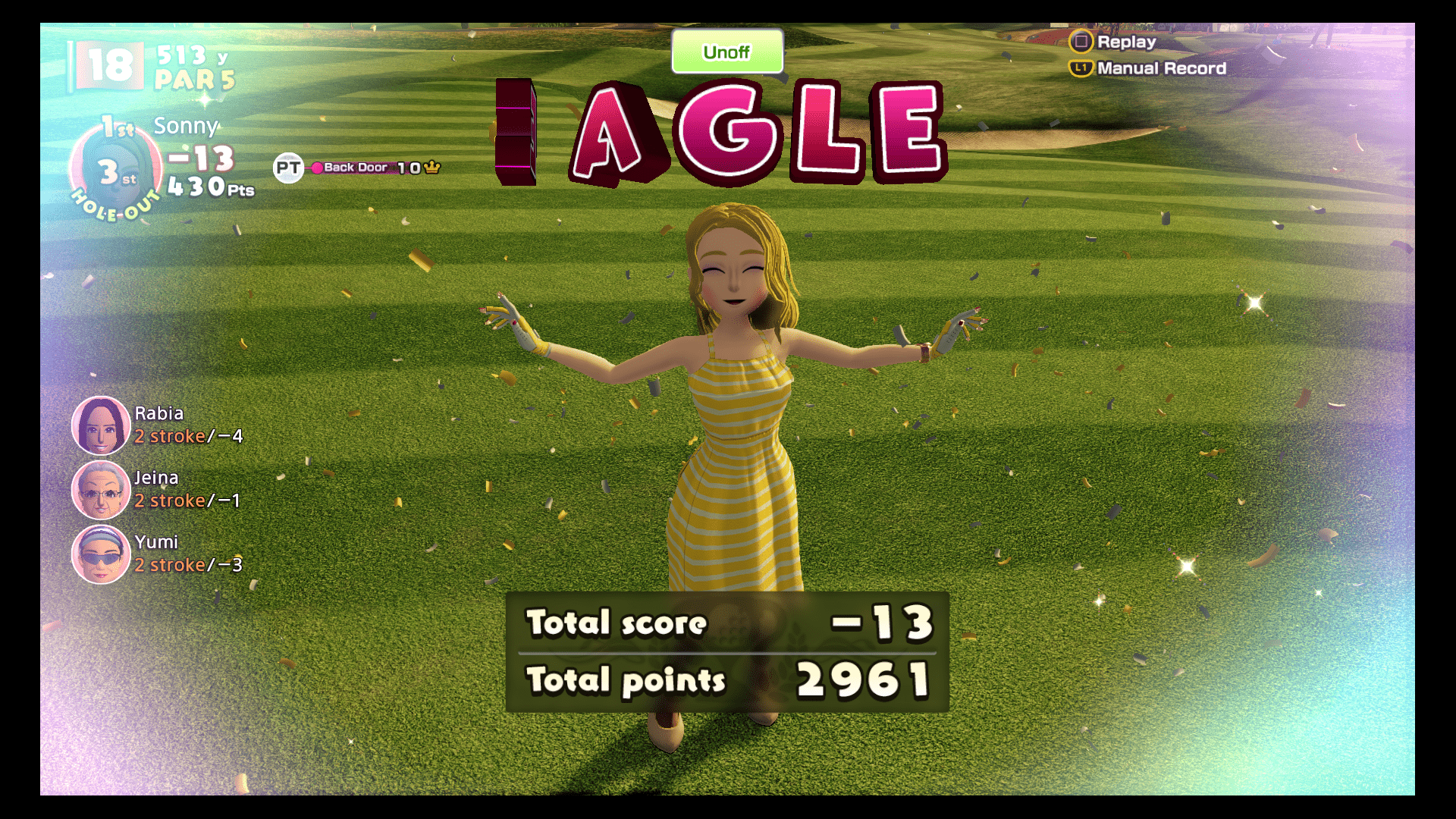 Everybody's Golf: Introducing SPD's unicorn character in recent days