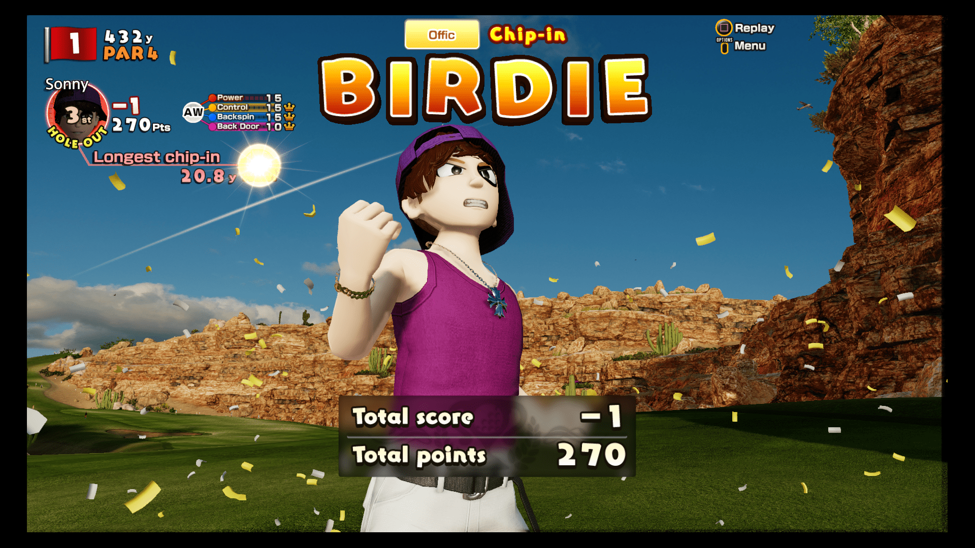 Everybody's Golf: My favorite animation as Gary