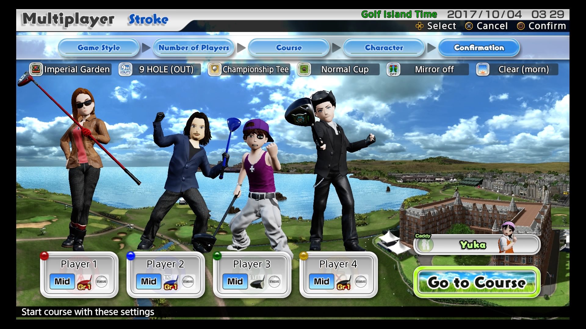Everybody's Golf: Nirvana Kellen and Sonny Meng are joined up with Gary D-To and Jake Ross