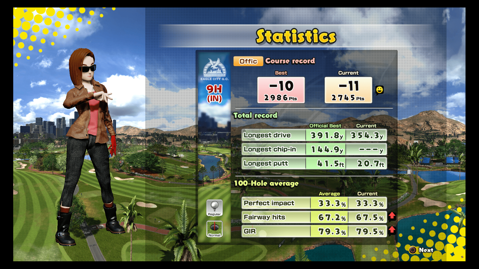 Everybody's Golf: Nirvana's new favorite hobby..