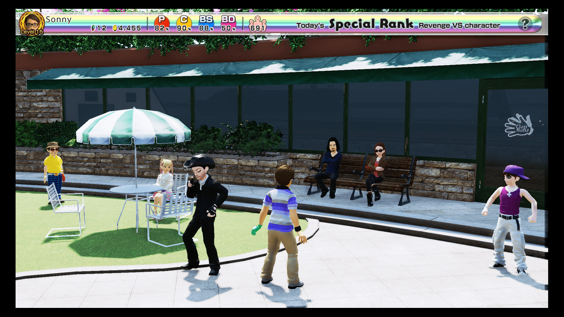 Everybody's Golf: Sonny and Nirvana... sitting together?!