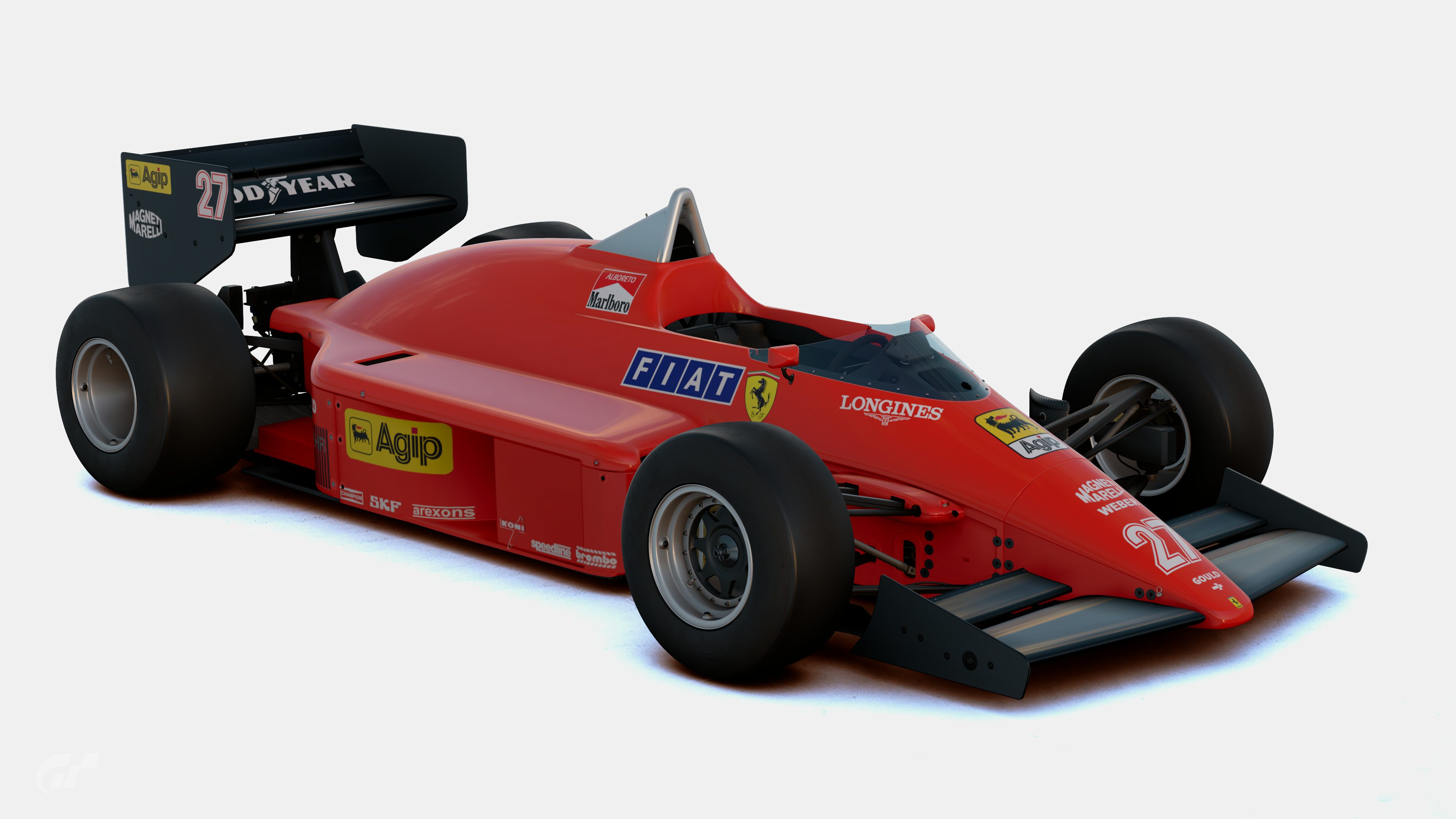 F1 F1500t A Ferrari 126c4 Michele Alboreto 1984 1
