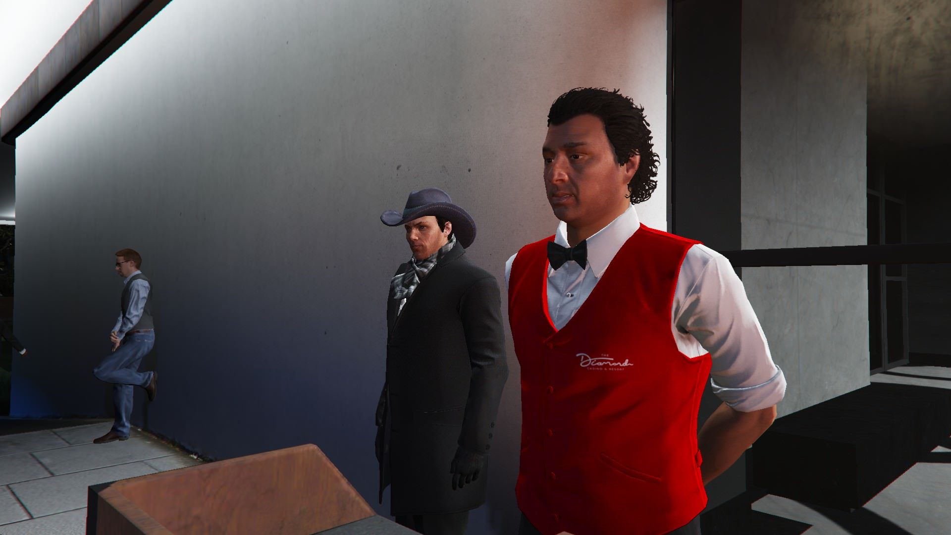 Felipe gets some protection as Jacob Ross observes the dangers of a Los Santos valet 3