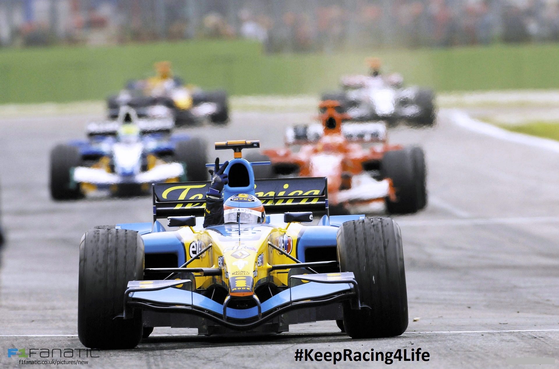 Fernando Alonso Wins The 2005 San Marino GP