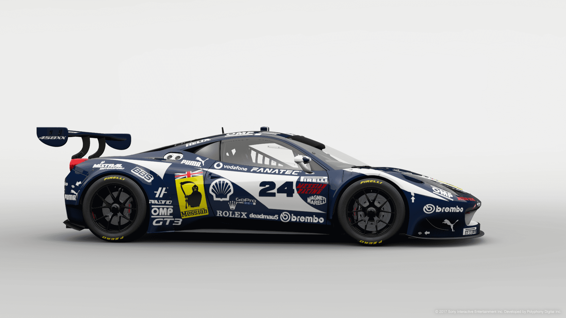 Ferrari 458 Italia GT3 "Messiah Racing #24" 3