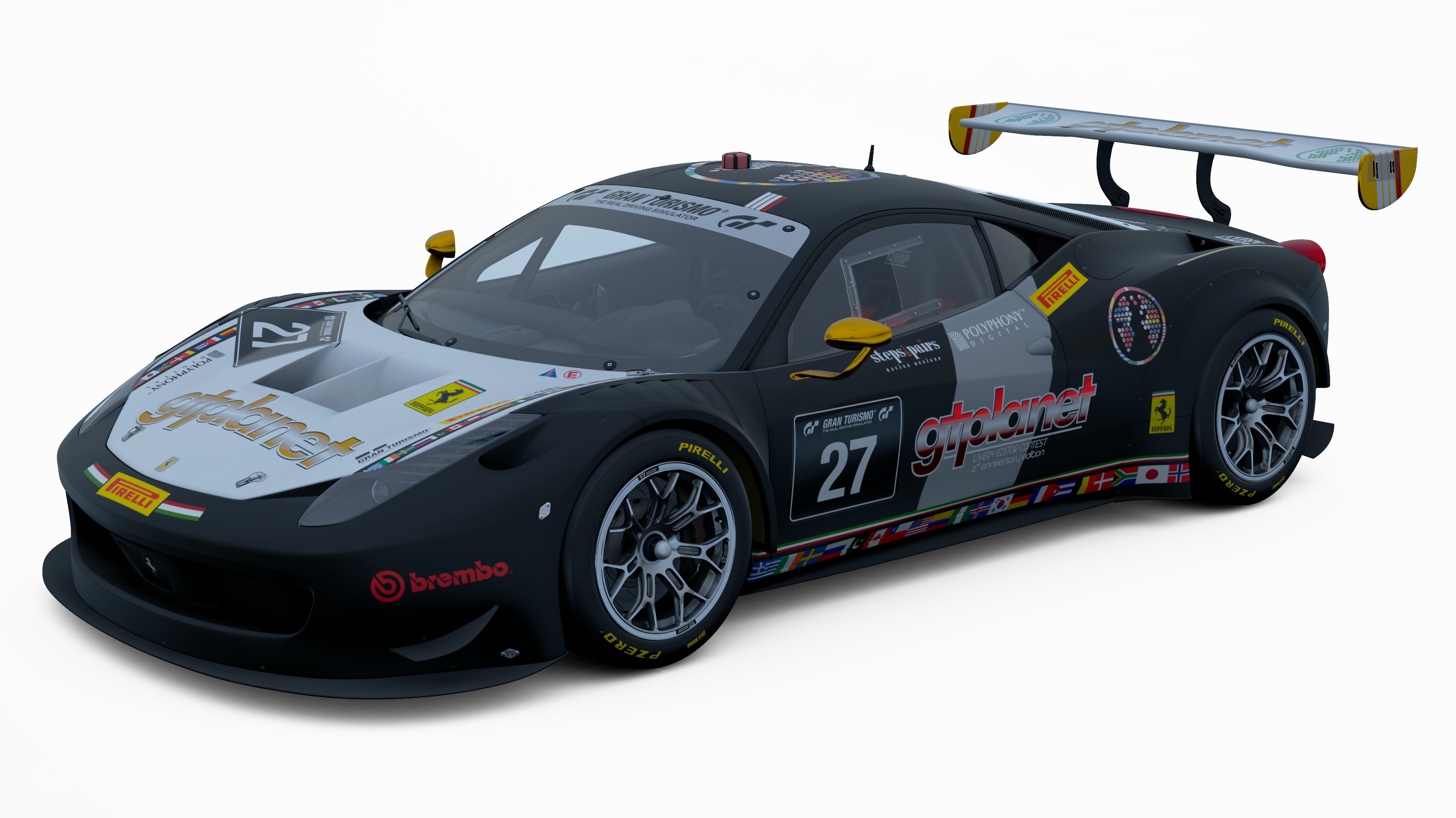 Ferrari GT3 GTPlanet Black (front)