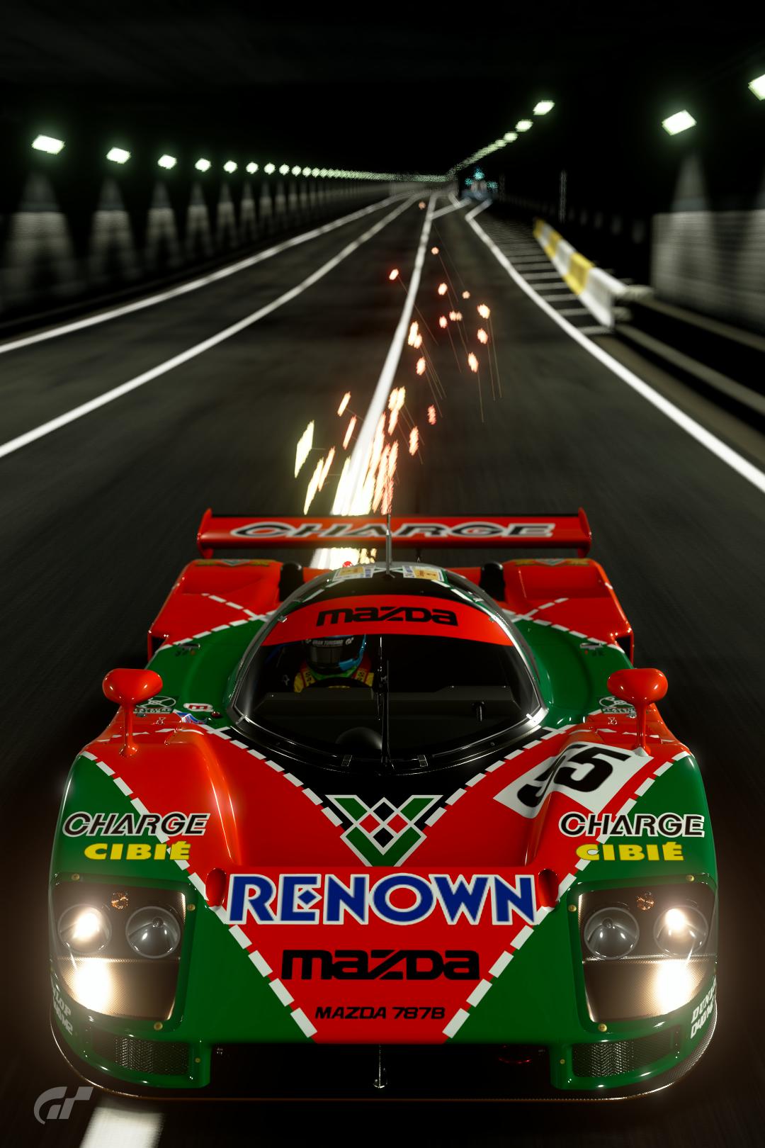 Fire in the Tunnel Portrait