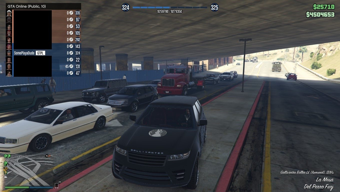 Five man organization