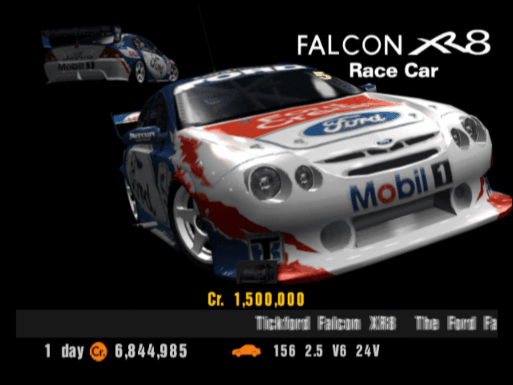 Ford Falcon XR8 Race Car