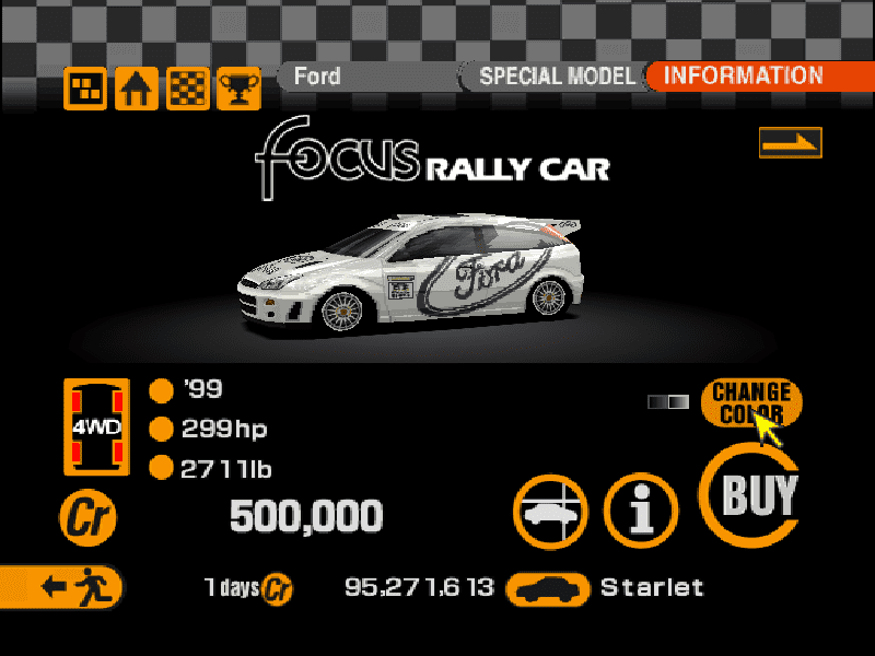 Ford Focus Rally Car