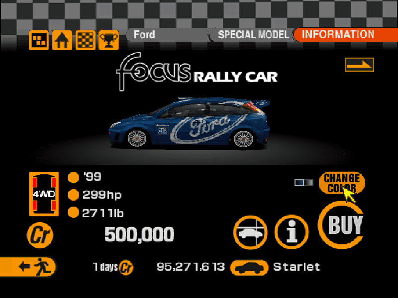 Ford Focus Rally Car
