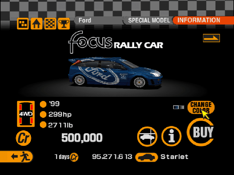 Ford Focus Rally Car