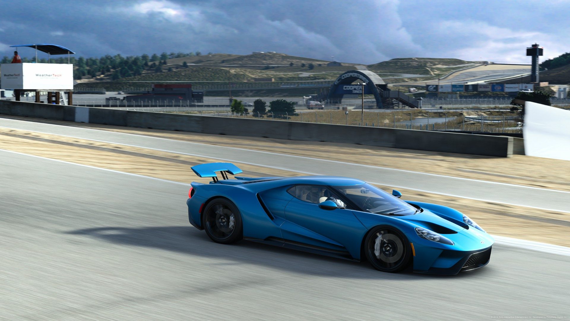 Ford GT 2017 at Laguna Seca