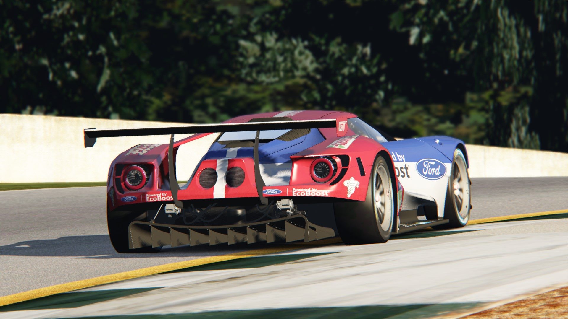 Ford GT GTLM Rear @ Road Atlanta