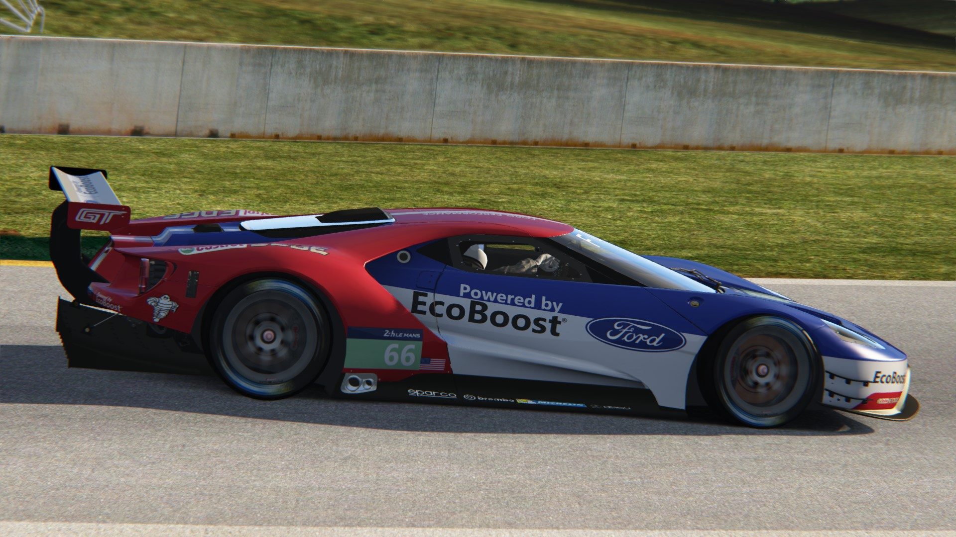 Ford GT GTLM Side @ Road Atlanta