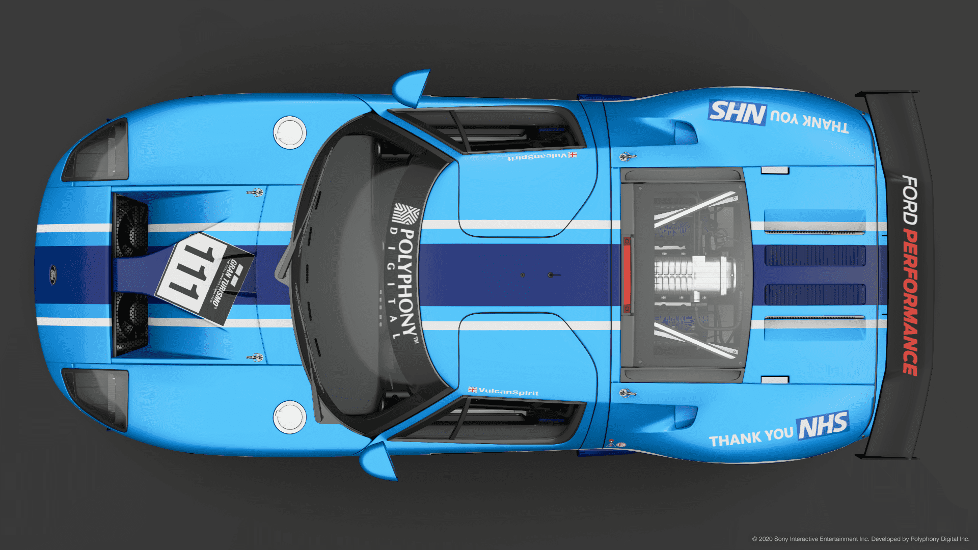 Ford GT LM Manufacturers 2020 LE 6